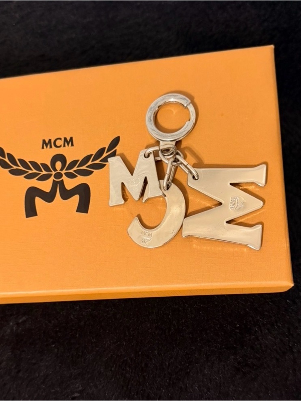 MCM Silver-Tone Letter Charm - Picture 2 of 3